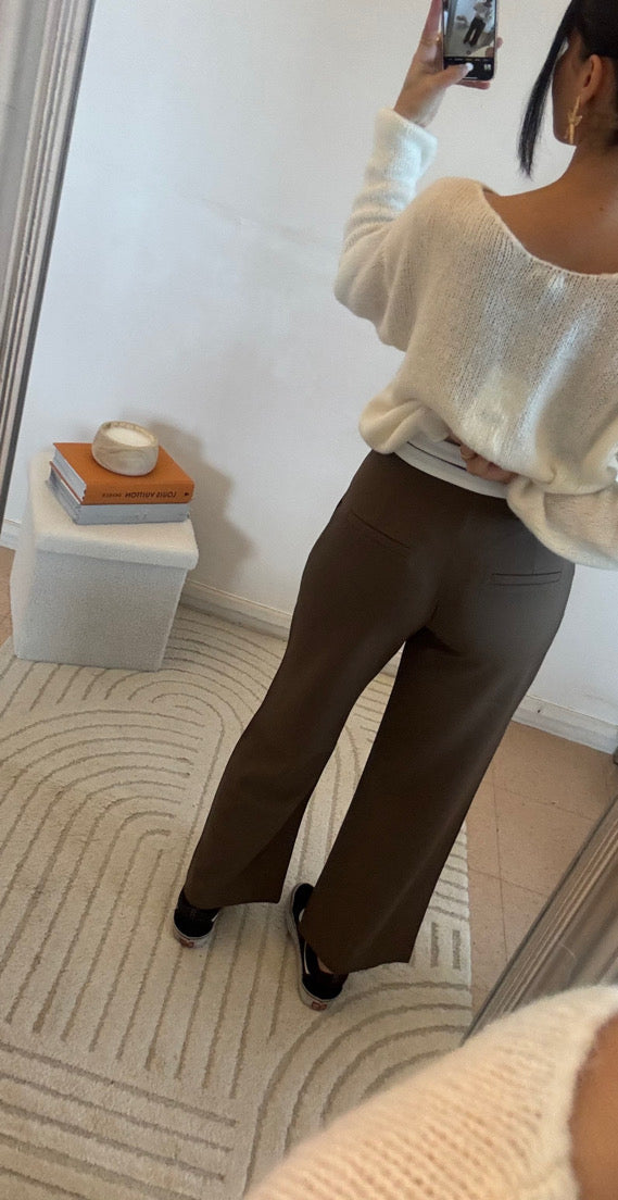 PANTALON ELI TAUPE