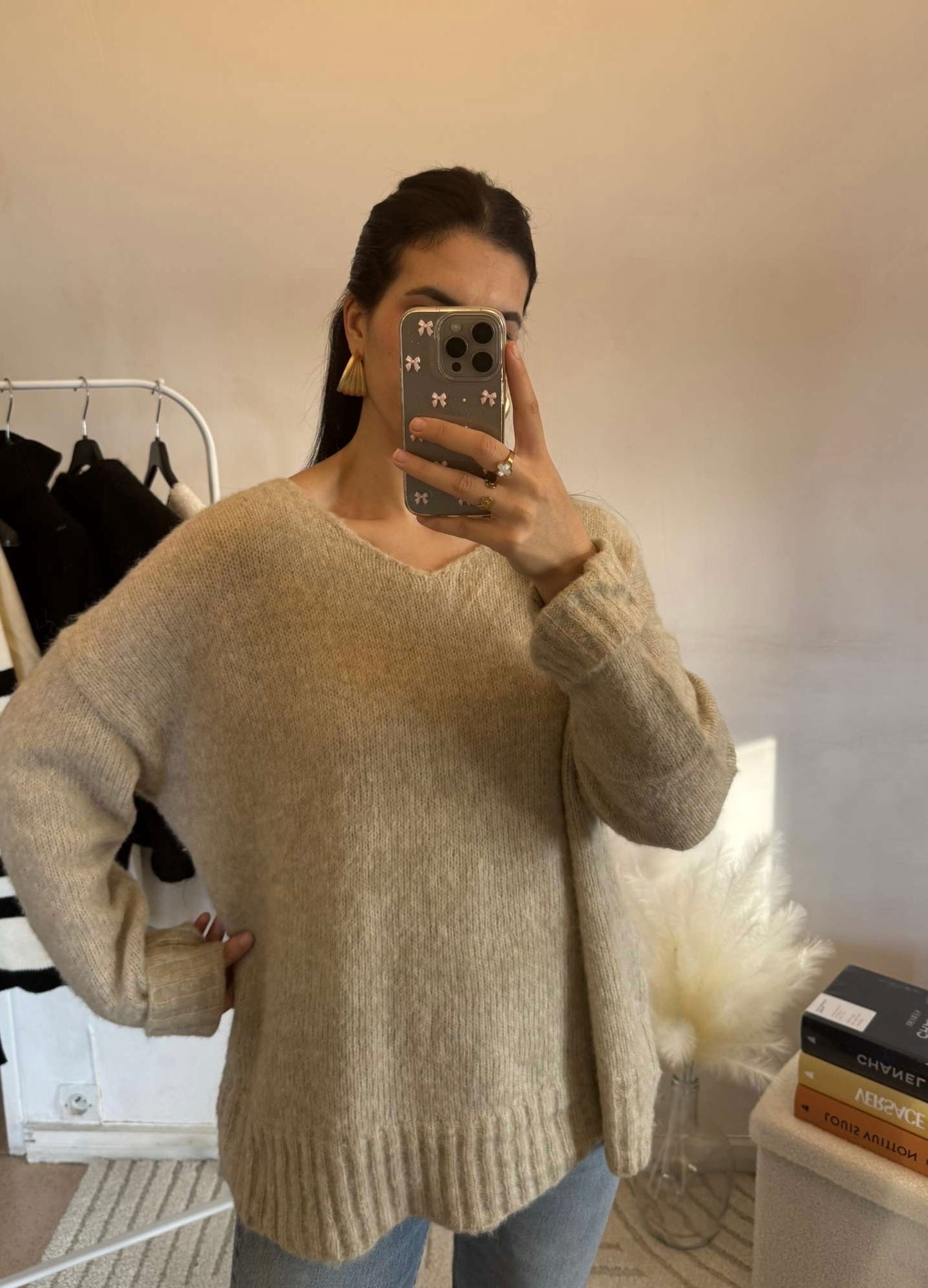 PULL LOUNA BEIGE