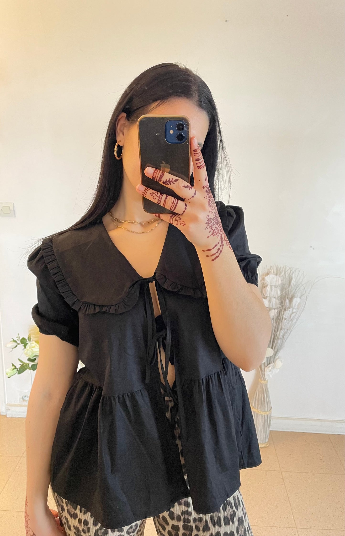 BLOUSE ALBA NOIRE